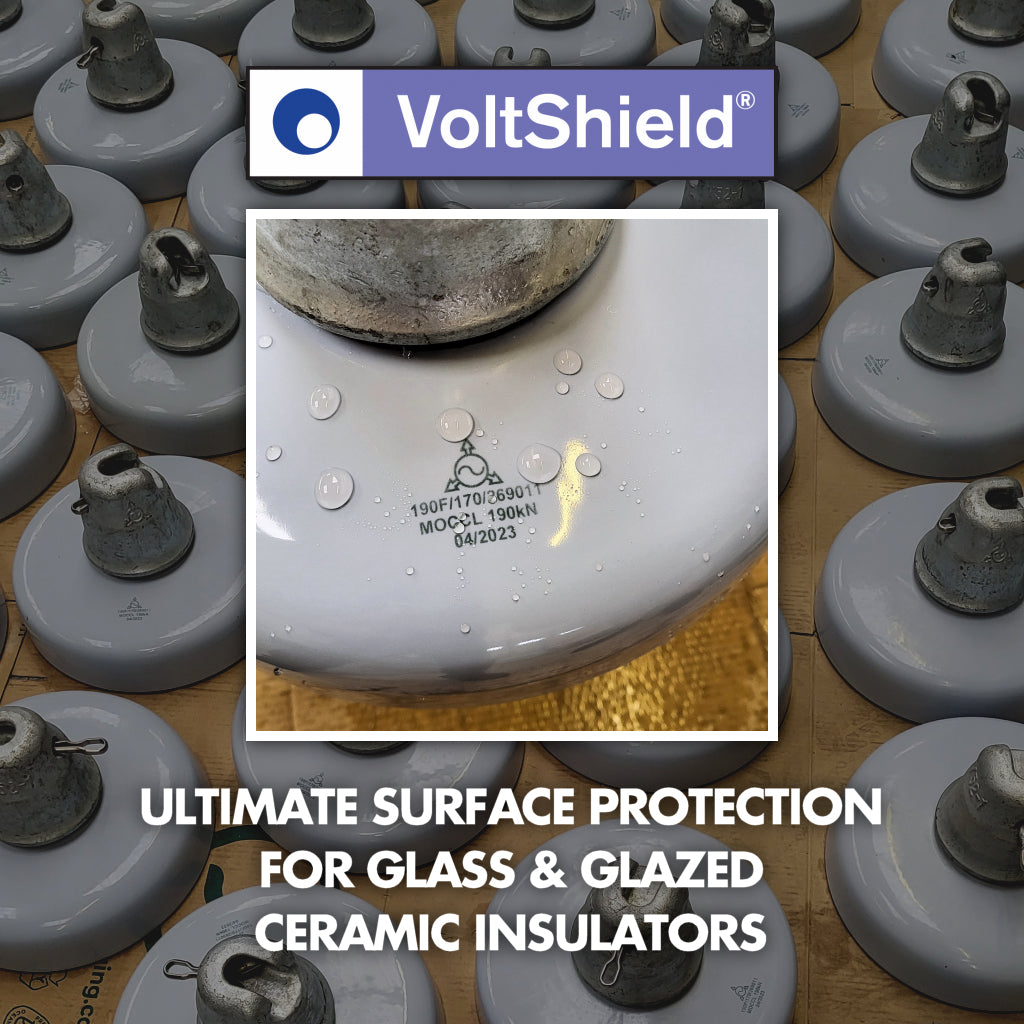 More Insulators Treated with VoltShield® ‘Non-Stick’ Protection for National Grid UK!