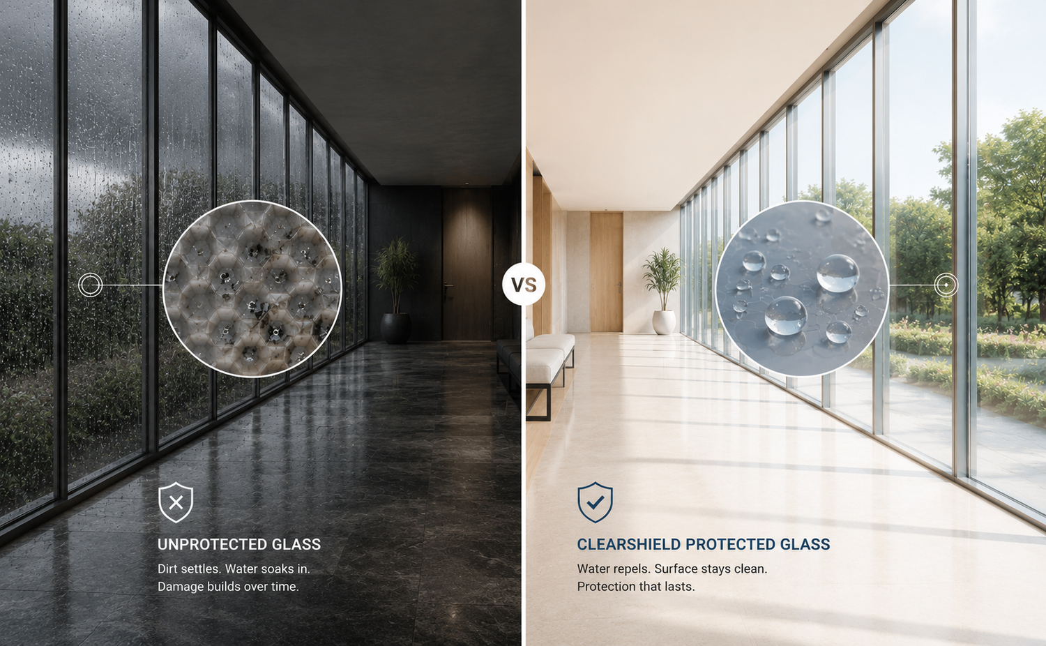 Hard Water Stains on Glass: Causes, Prevention & Professional Solutions